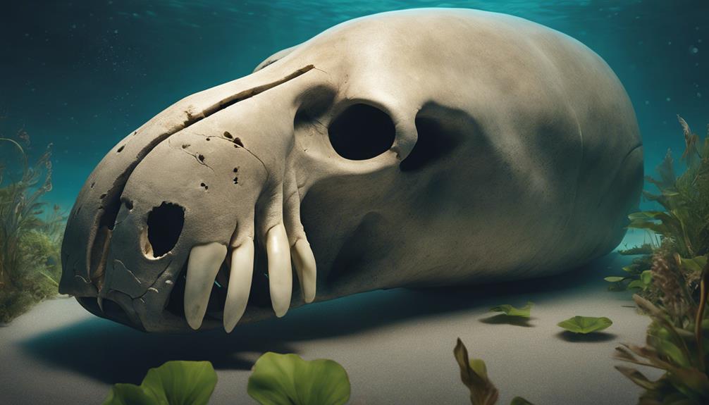 manatee skull